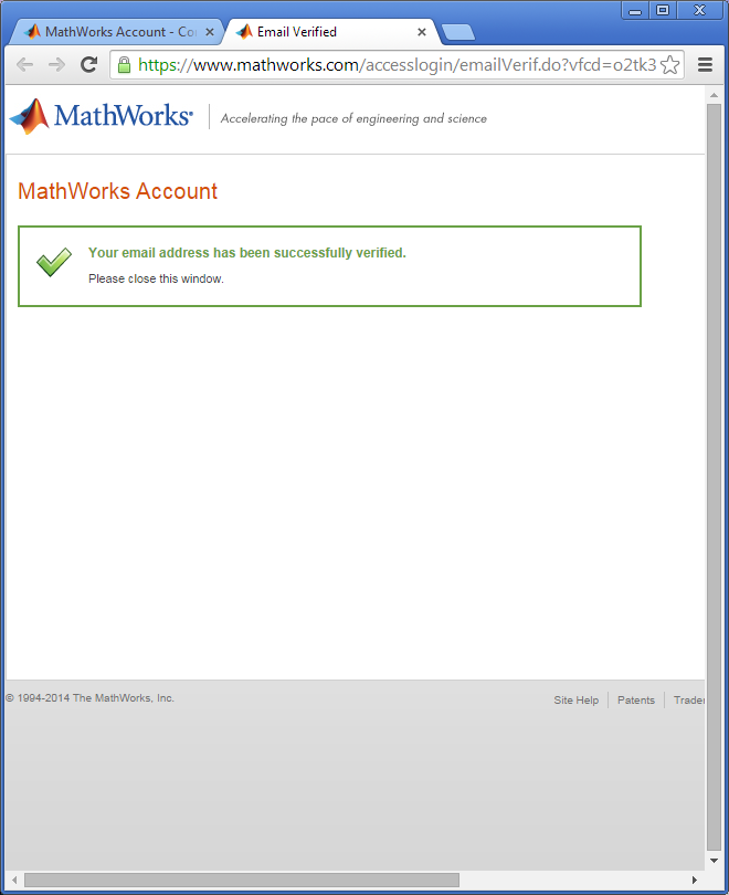 Matlab registration page 4 verified