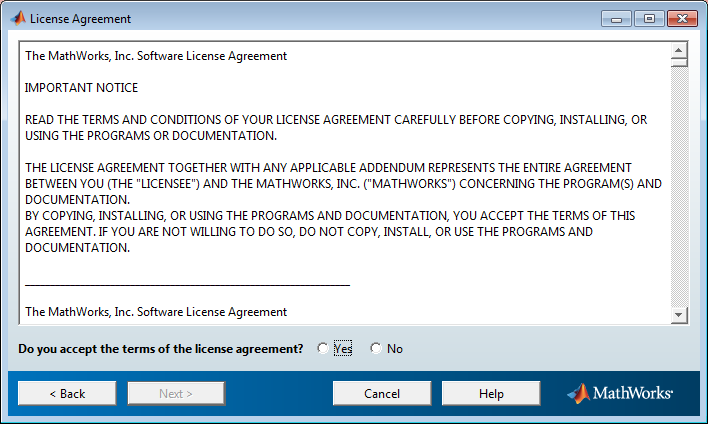 Matlab Installation 2